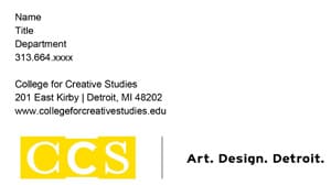 An image of the CCS Email Signature