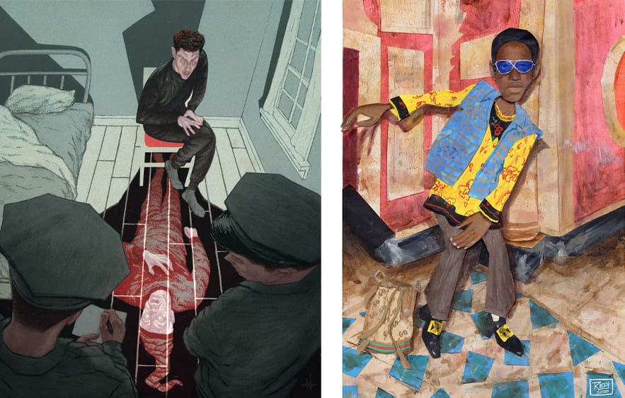 Student Work Displayed In The ‘Society of Illustrators Virtual Exhibition’
